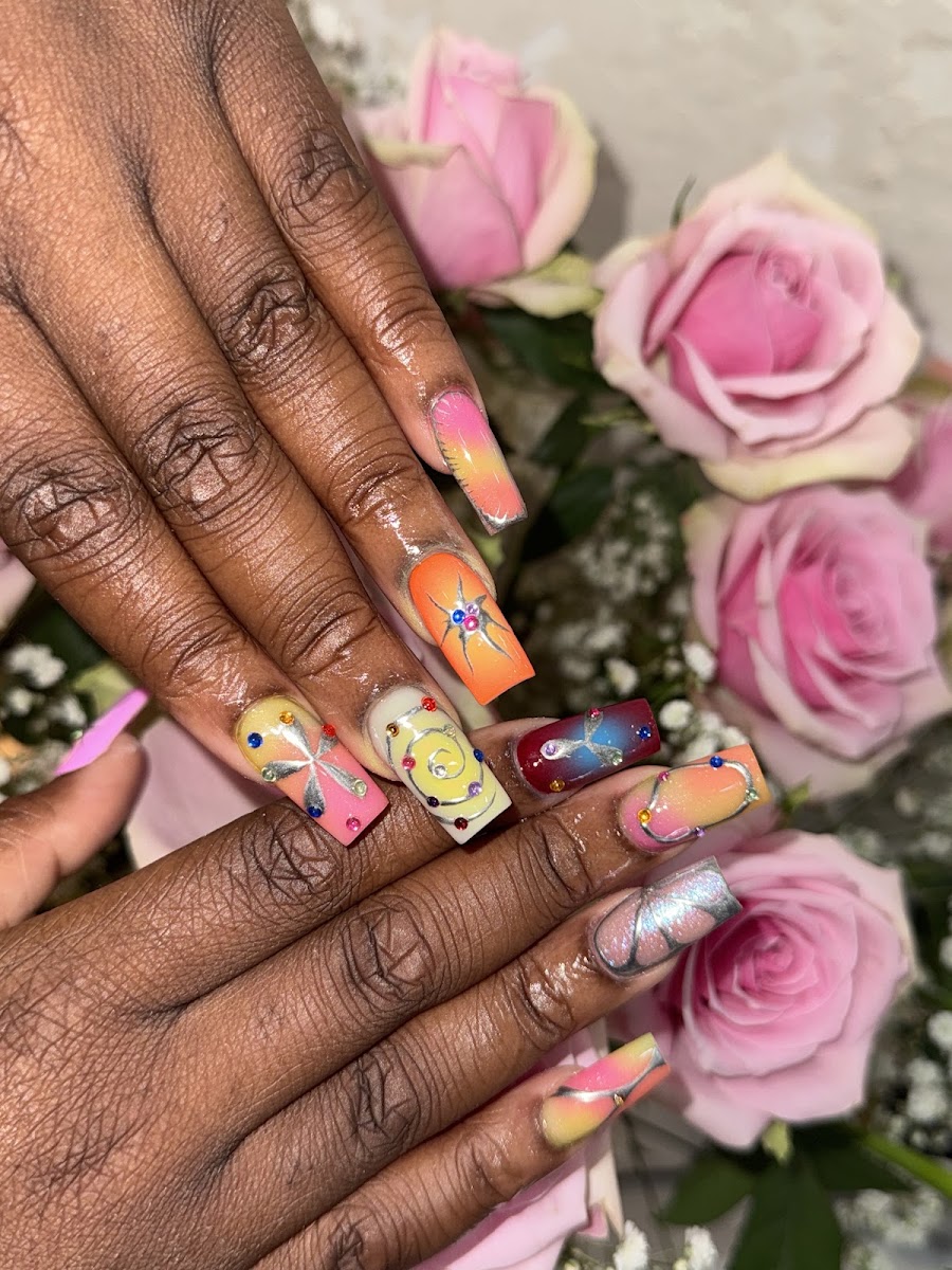 JJ Nails and Spa work